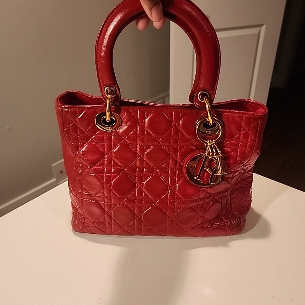 Authentic Vintage Dior Cannage Bag